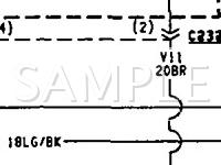 1995 Jeep Cherokee SE 2.5 L4 GAS Wiring Diagram