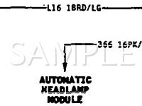 1995 Jeep Grand Cherokee Orvis 4.0 L6 GAS Wiring Diagram
