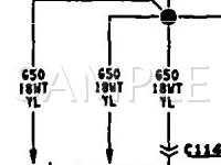 1995 Jeep Wrangler SE 4.0 L6 GAS Wiring Diagram