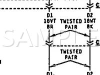 1996 Jeep Grand Cherokee Laredo 5.2 V8 GAS Wiring Diagram