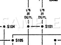 1997 Jeep Cherokee Country 4.0 L6 GAS Wiring Diagram