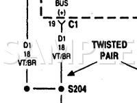 1997 Jeep Grand Cherokee Limited 5.2 V8 GAS Wiring Diagram