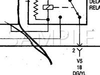 1998 Jeep Wrangler  2.5 L4 GAS Wiring Diagram