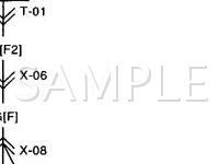 2001 KIA RIO  1.5 L4 GAS Wiring Diagram