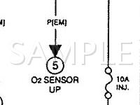 2002 KIA Spectra  1.8 L4 GAS Wiring Diagram