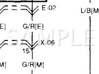 2003 KIA RIO  1.6 L4 GAS Wiring Diagram