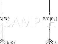 2003 KIA RIO  1.6 L4 GAS Wiring Diagram