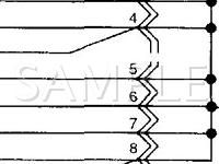 2003 KIA Spectra  1.8 L4 GAS Wiring Diagram