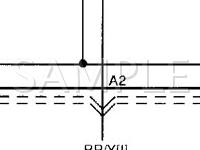 2003 KIA Spectra  1.8 L4 GAS Wiring Diagram