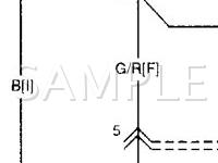 2003 KIA Spectra  1.8 L4 GAS Wiring Diagram