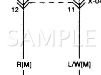 2004 KIA RIO  1.6 L4 GAS Wiring Diagram