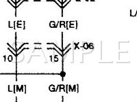 2004 KIA RIO  1.6 L4 GAS Wiring Diagram
