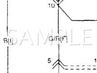 2004 KIA Spectra LX 2.0 L4 GAS Wiring Diagram