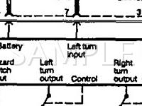1995 KIA Sephia GS 1.8 L4 GAS Wiring Diagram