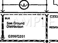1995 KIA Sportage  2.0 L4 GAS Wiring Diagram