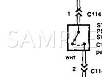 1995 KIA Sportage  2.0 L4 GAS Wiring Diagram