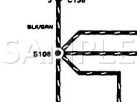1996 KIA Sephia GS 1.8 L4 GAS Wiring Diagram