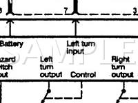 1996 KIA Sephia LS 1.6 L4 GAS Wiring Diagram
