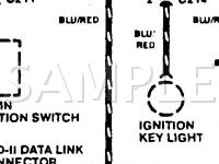 1996 KIA Sephia RS 1.6 L4 GAS Wiring Diagram