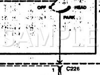 1996 KIA Sportage  2.0 L4 GAS Wiring Diagram