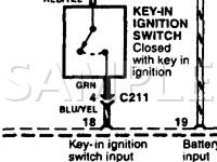 1997 KIA Sephia LS 1.6 L4 GAS Wiring Diagram