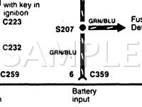 1997 KIA Sportage  2.0 L4 GAS Wiring Diagram