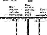 1998 KIA Sephia  1.8 L4 GAS Wiring Diagram