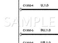 2003 Land Rover Range Rover  4.4 V8 GAS Wiring Diagram
