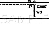 1997 Land Rover Discovery  4.0 V8 GAS Wiring Diagram
