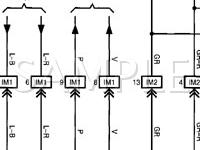 2000 Lexus GS300  3.0 L6 GAS Wiring Diagram