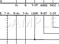 2001 Lexus IS300  3.0 L6 GAS Wiring Diagram