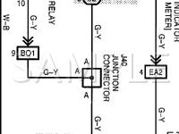2001 Lexus LX470  4.7 V8 GAS Wiring Diagram