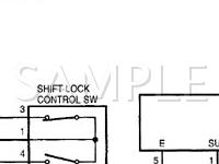 2001 Lexus LX470  4.7 V8 GAS Wiring Diagram