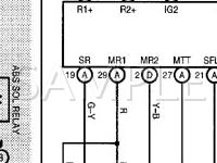 2001 Lexus LX470  4.7 V8 GAS Wiring Diagram