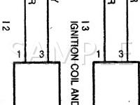 2000 Lexus RX300  3.0 V6 GAS Wiring Diagram