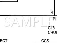 2000 Lexus RX300  3.0 V6 GAS Wiring Diagram