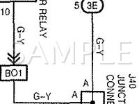 2002 Lexus LX470  4.7 V8 GAS Wiring Diagram