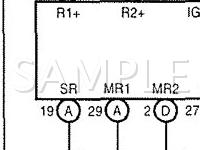 2002 Lexus LX470  4.7 V8 GAS Wiring Diagram