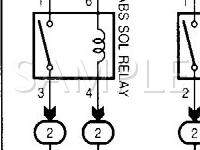 2003 Lexus IS300  3.0 L6 GAS Wiring Diagram