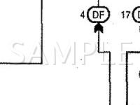 2003 Lexus LS430  4.3 V8 GAS Wiring Diagram