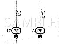 2003 Lexus LS430  4.3 V8 GAS Wiring Diagram