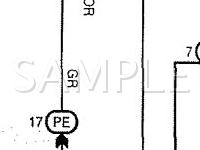 2003 Lexus LS430  4.3 V8 GAS Wiring Diagram