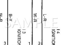 2003 Lexus RX300  3.0 V6 GAS Wiring Diagram