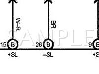 2004 Lexus LX470  4.7 V8 GAS Wiring Diagram