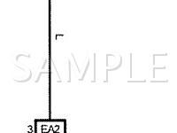 2004 Lexus LX470  4.7 V8 GAS Wiring Diagram