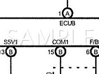 2004 Lexus LX470  4.7 V8 GAS Wiring Diagram