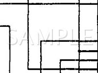 1990 Lexus ES250  2.5 V6 GAS Wiring Diagram