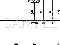 1991 Lexus ES250  2.5 V6 GAS Wiring Diagram