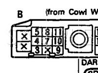 1991 Lexus LS400  4.0 V8 GAS Wiring Diagram
