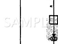 1991 Lexus LS400  4.0 V8 GAS Wiring Diagram